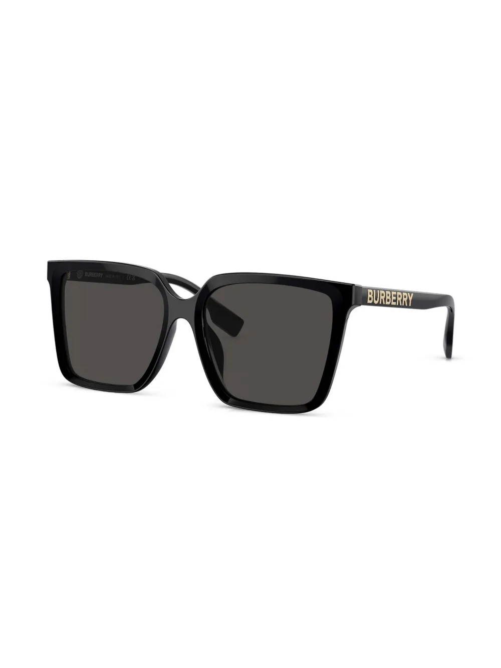 Burberry Eyewear Zonnebril met logoprint - Zwart