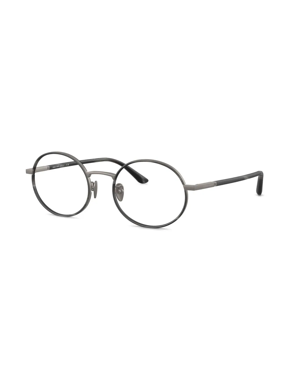 Giorgio Armani round-frame glasses | Men | Image 2