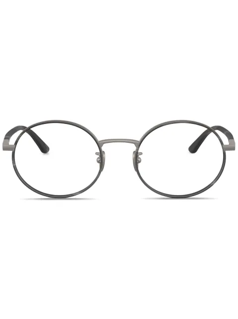 Giorgio Armani round-frame glasses