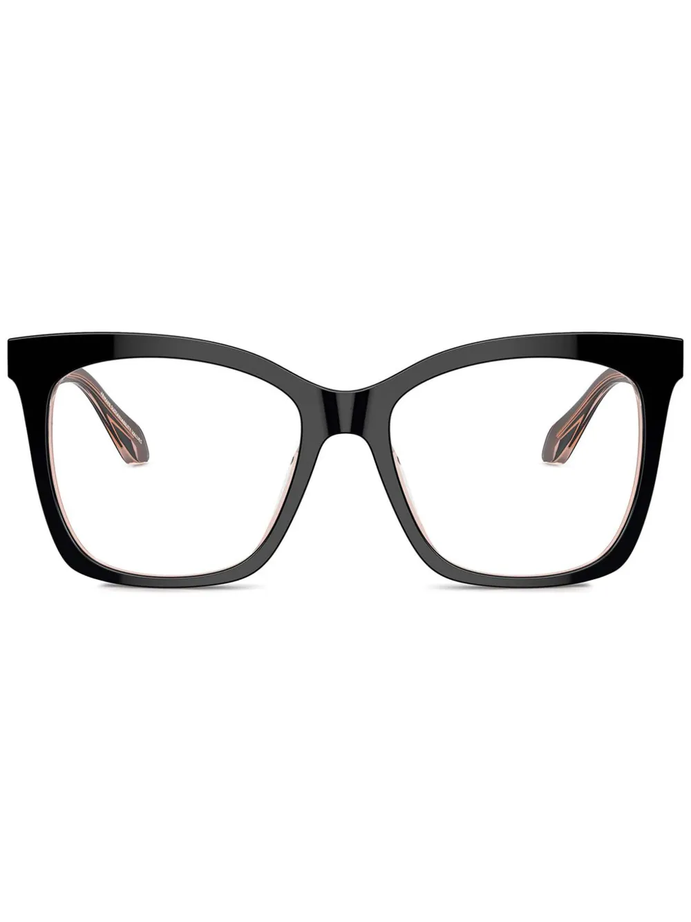 Giorgio Armani Occhiali con stampa - Nero