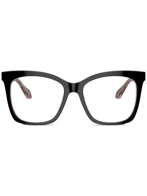 Giorgio Armani lentes con logo estampado
