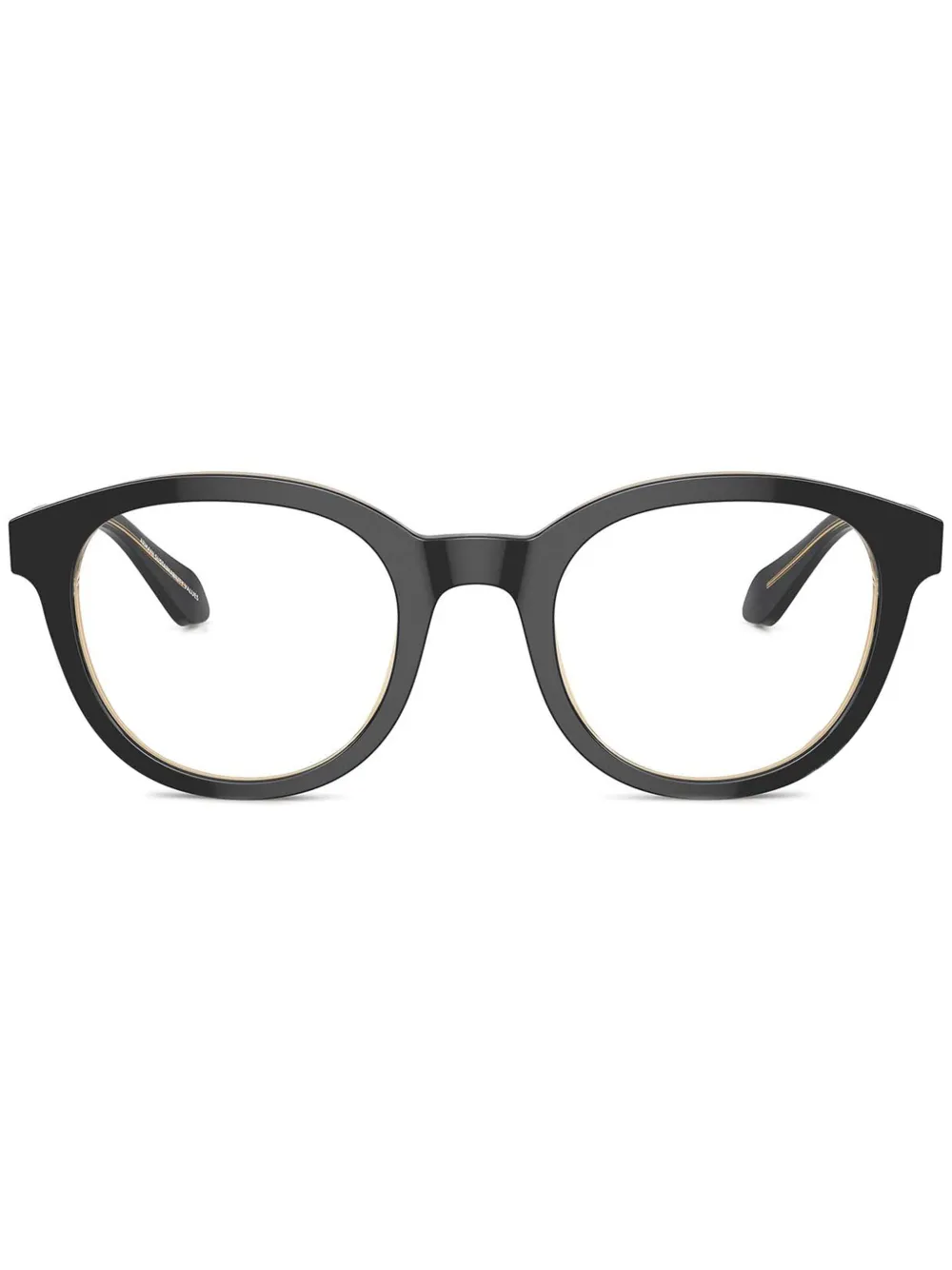 Giorgio Armani Occhiali tondi - Nero
