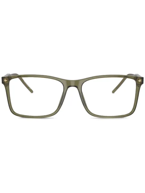 Giorgio Armani rectangle frame glasses