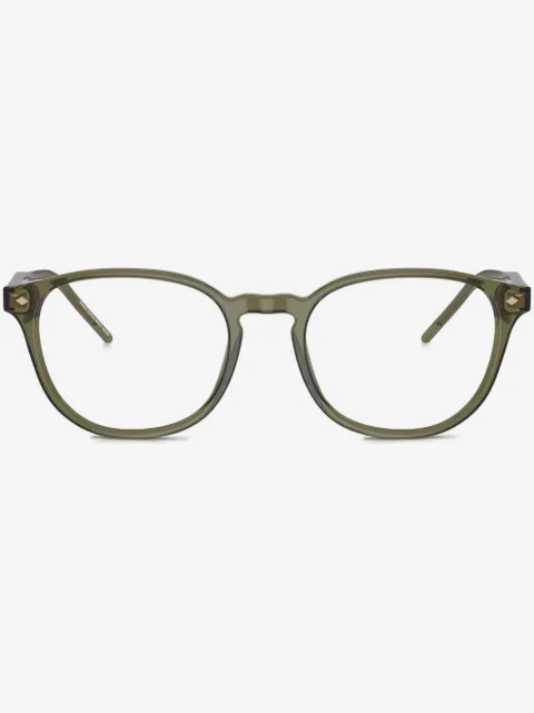 Giorgio Armani lentes con armazón redonda