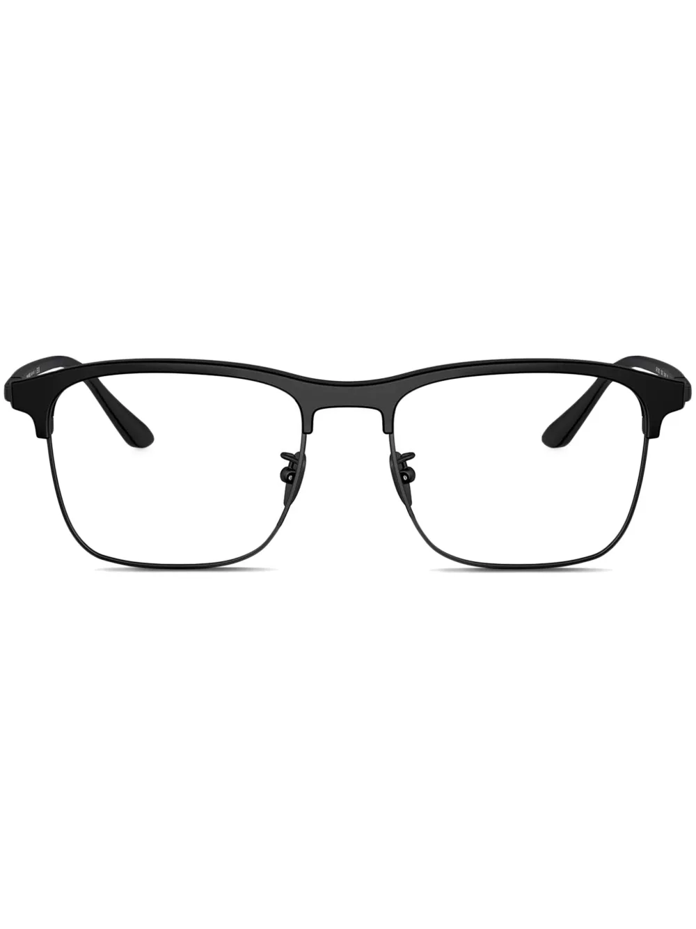 Giorgio Armani Occhiali squadrati - Nero