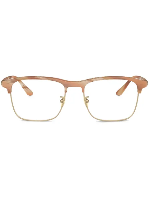 Giorgio Armani square-frame glasses