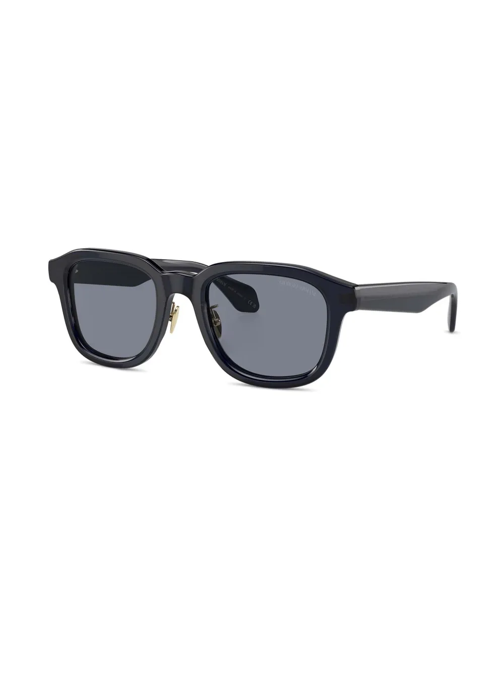Giorgio Armani スクエアフレーム サングラス | ブルー | FARFETCH JP
