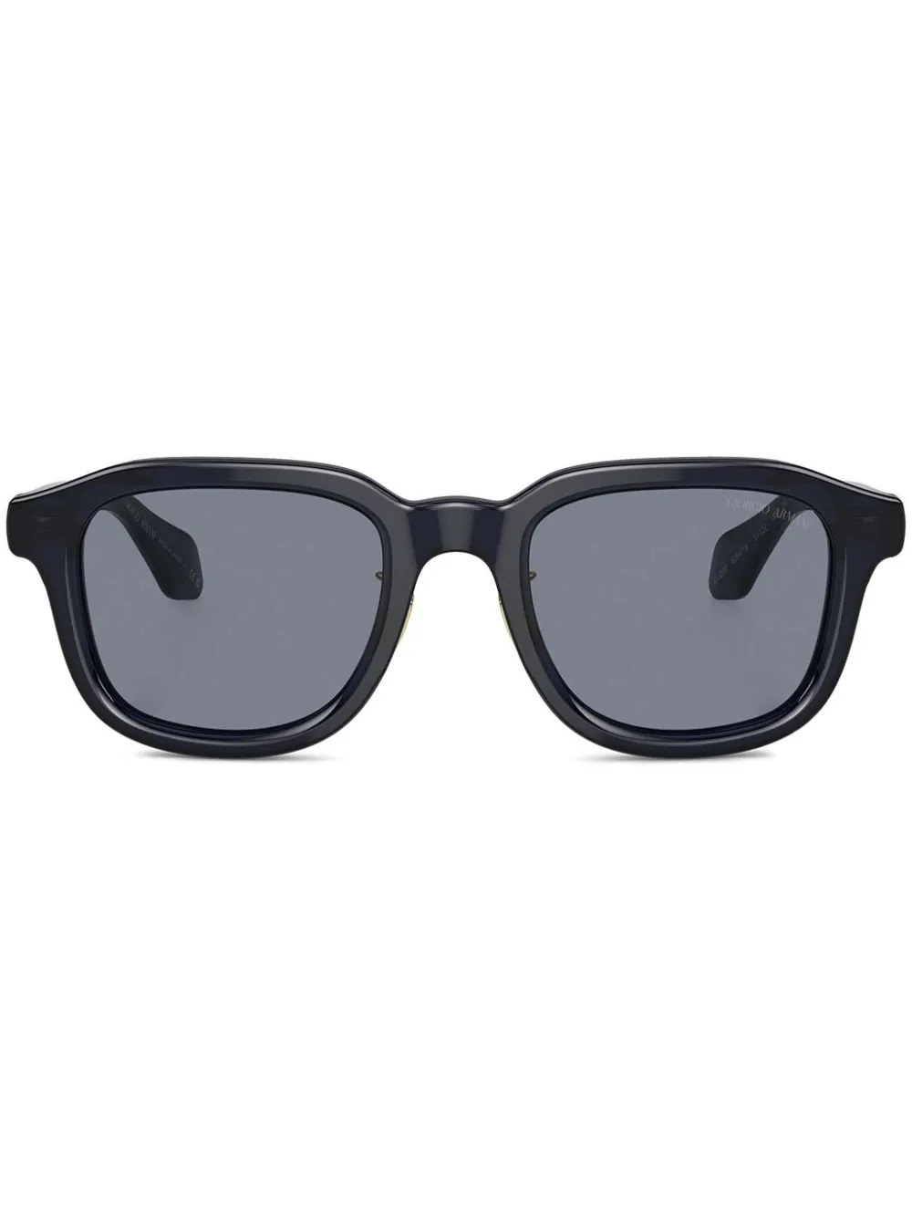 Giorgio Armani スクエアフレーム サングラス | ブルー | FARFETCH JP
