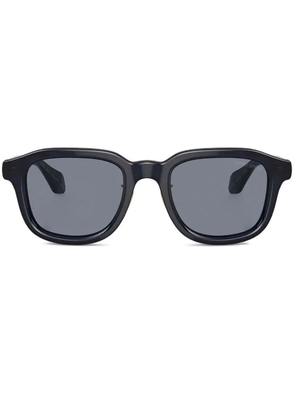 Giorgio Armani square-frame Sunglasses Blue FARFETCH IN