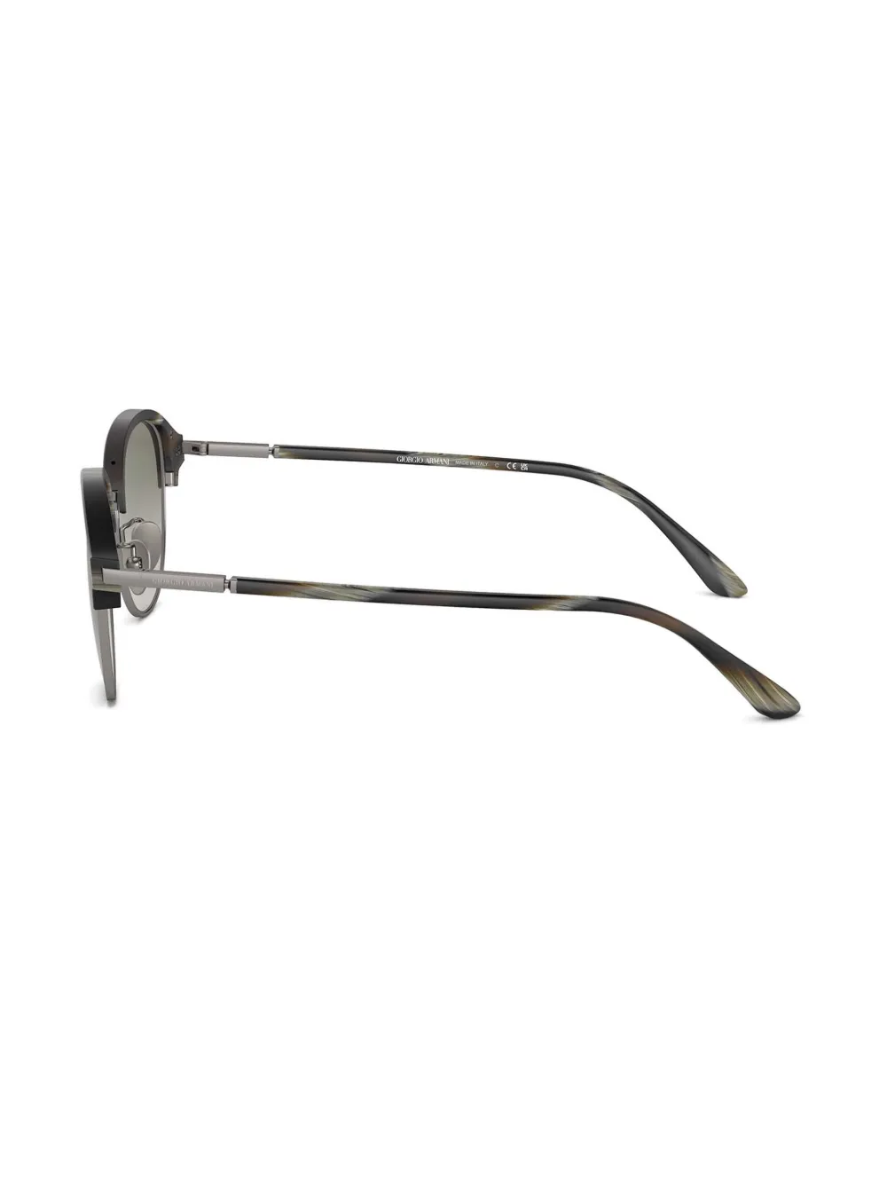  Giorgio Armani Round-frame Sunglasses - Green 