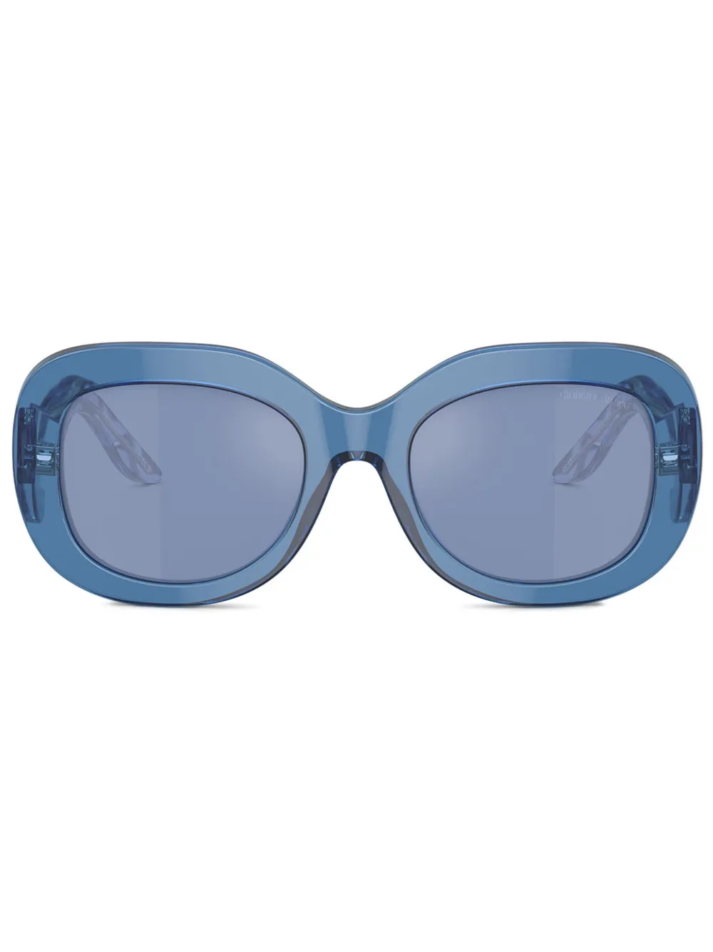 Giorgio Armani Occhiali da sole geometrici - Blu