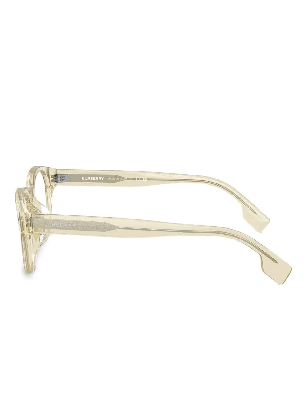 Burberry Eyewear Square-frame Glasses In Transparent