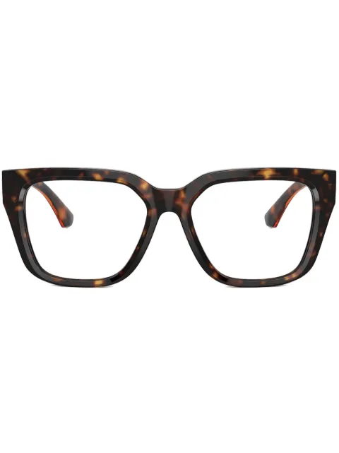 Burberry Eyewear logo-plaque square-frame glasses
