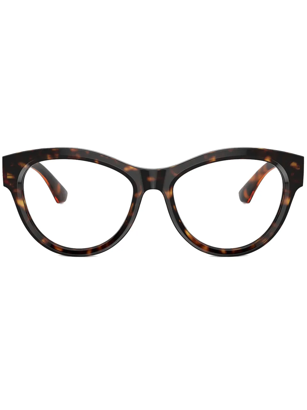 Burberry Eyewear Round-frame Glasses In Brown