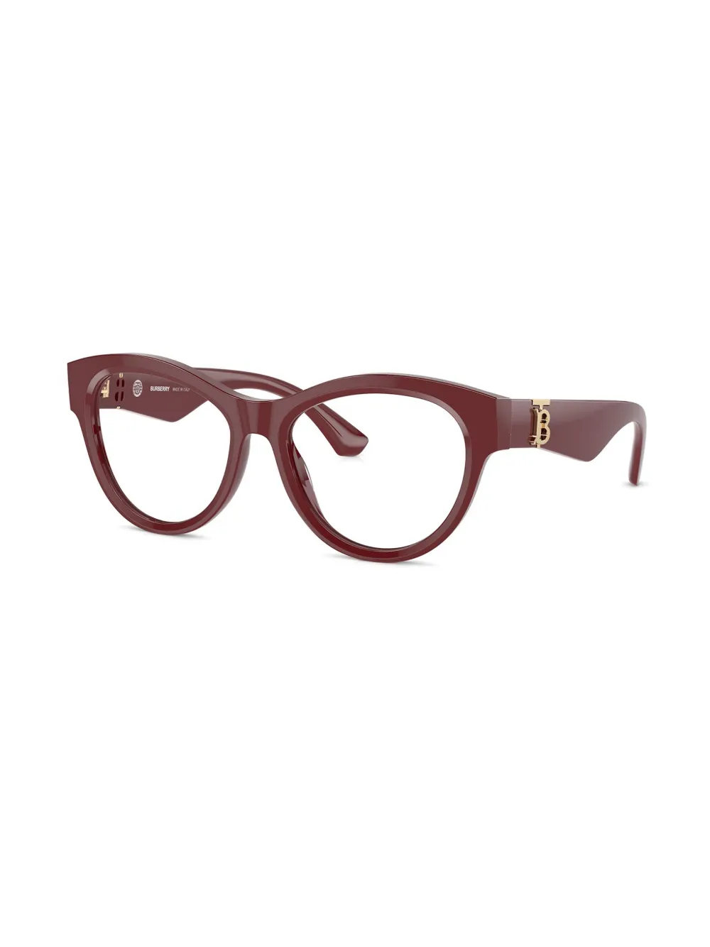 Burberry Eyewear Round-frame Glasses In Red