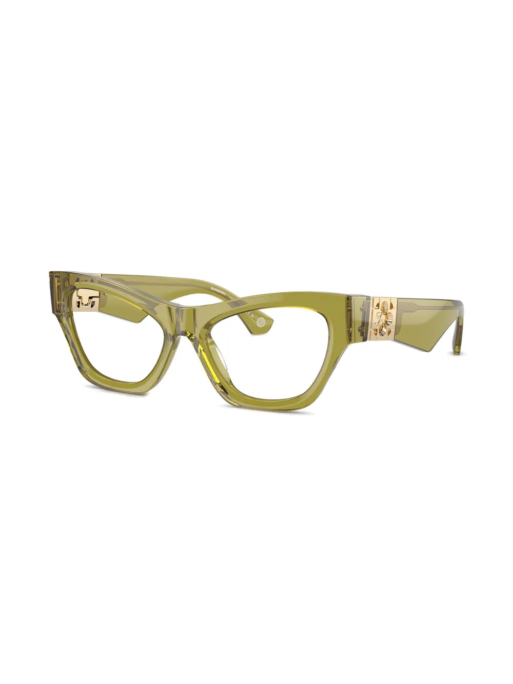 Burberry Eyewear Cat-eye Glasses In Green