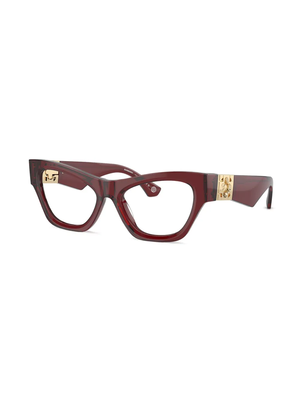 Burberry Eyewear Cat-eye Glasses In Brown