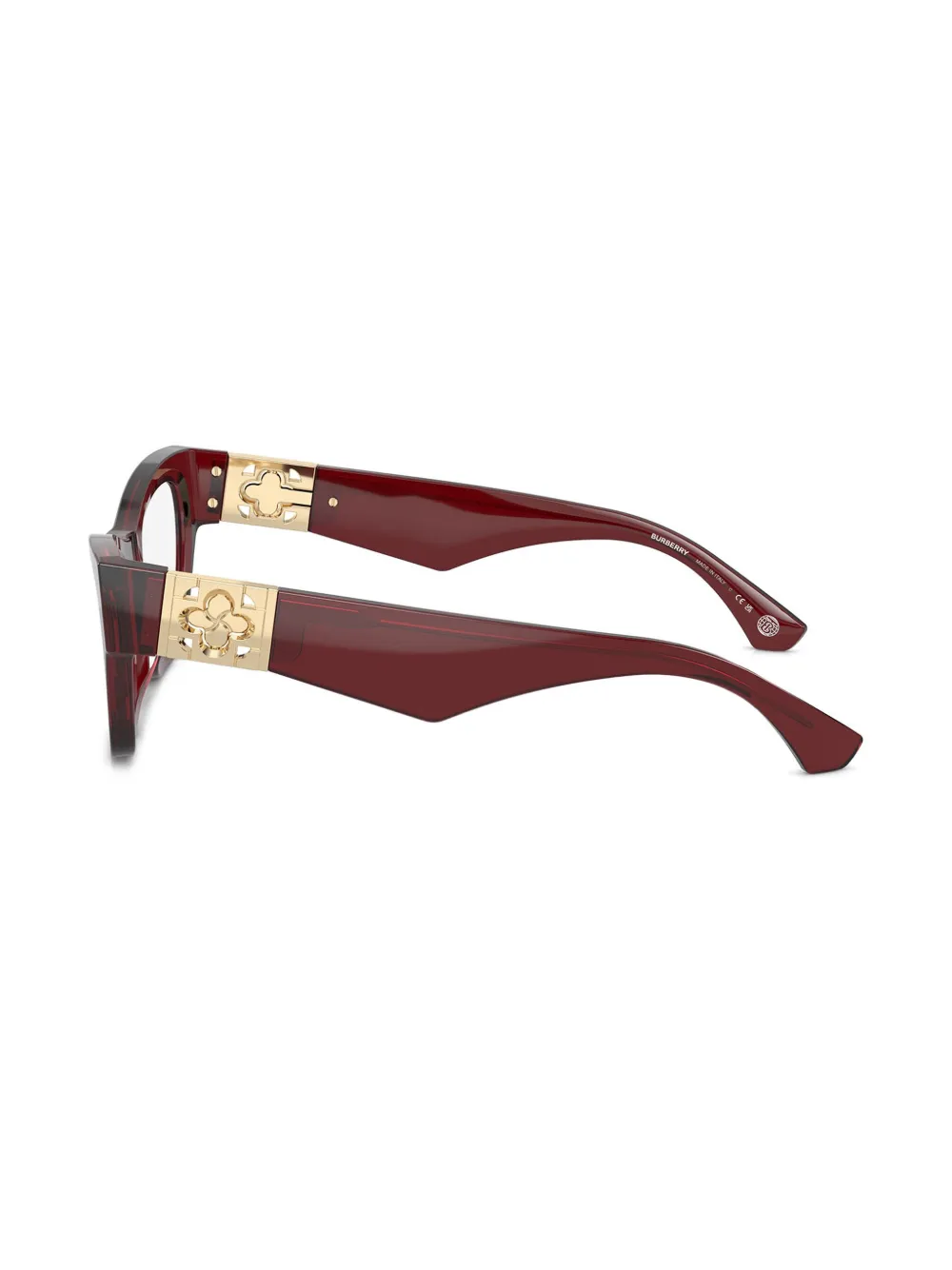 Burberry Eyewear Cat-eye Glasses In Brown