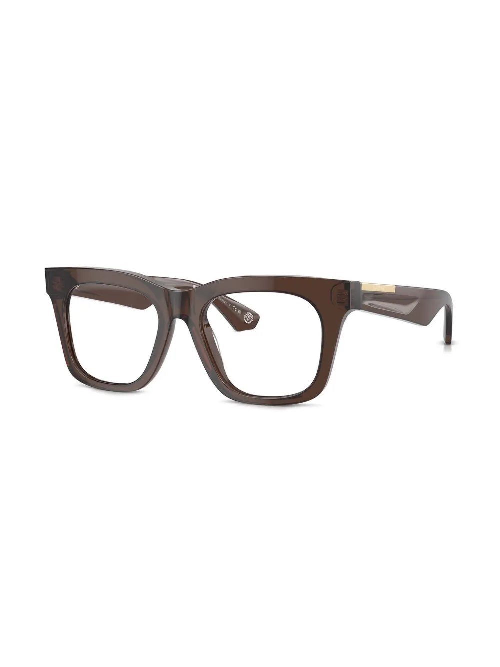 Burberry Eyewear Bril met vierkant montuur Bruin