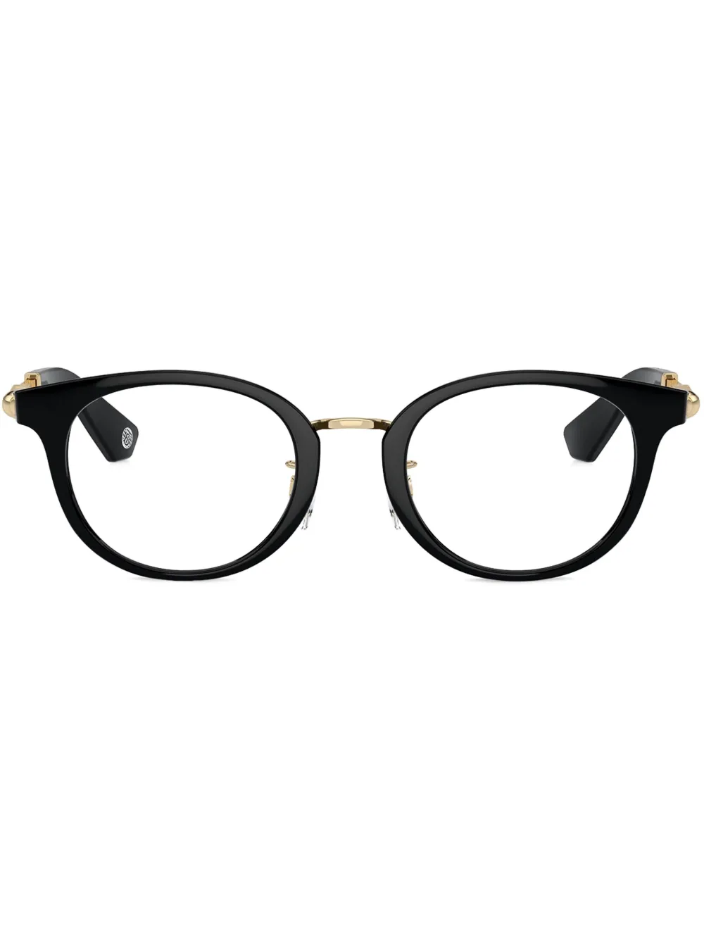 Burberry Eyewear Occhiali tondi - Nero