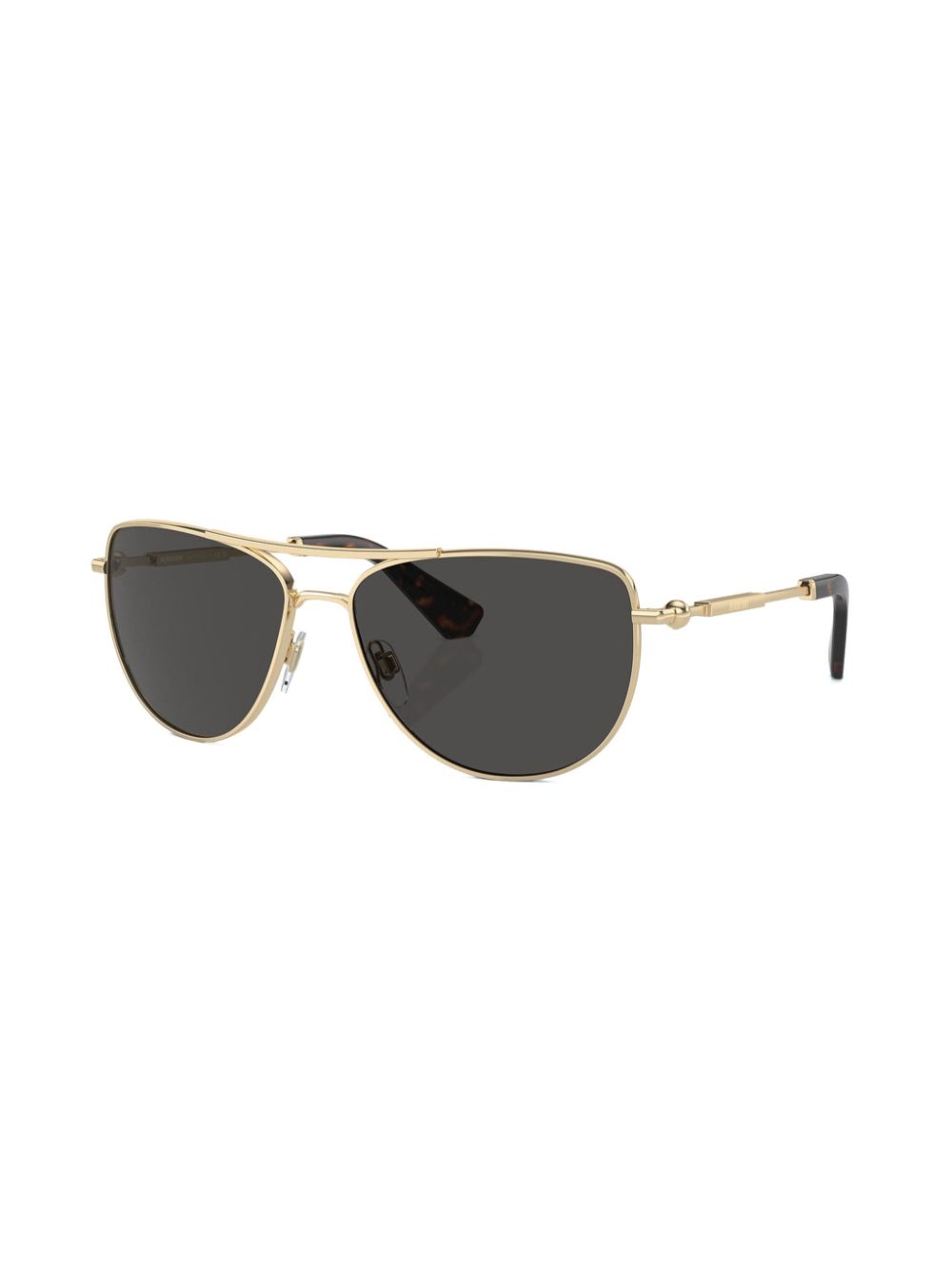 Burberry Eyewear Zonnebril met gegraveerd logo - Goud