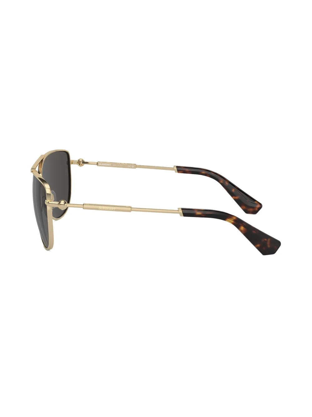 Burberry Eyewear Zonnebril met gegraveerd logo Goud