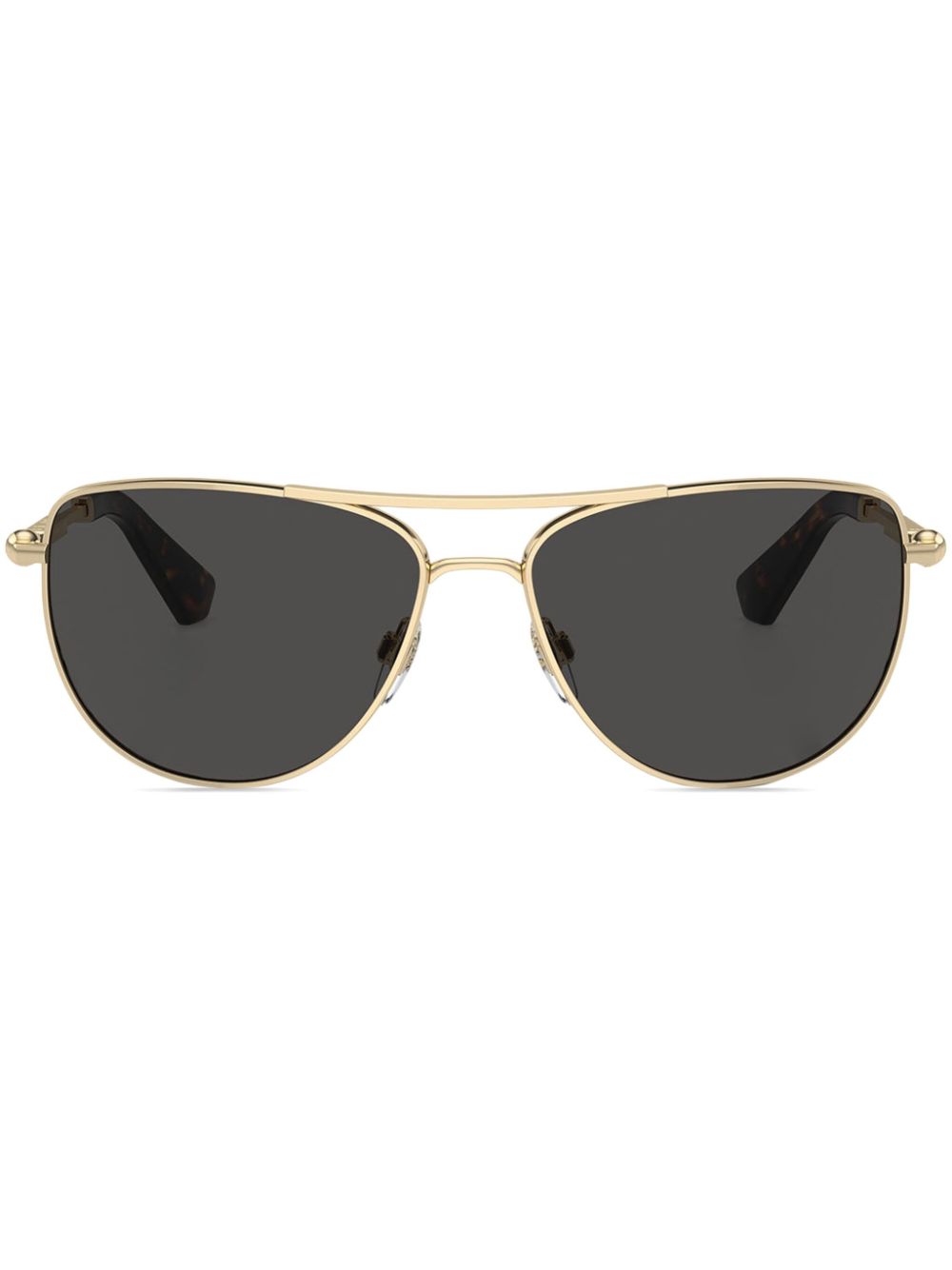 Burberry Eyewear Zonnebril met gegraveerd logo Goud