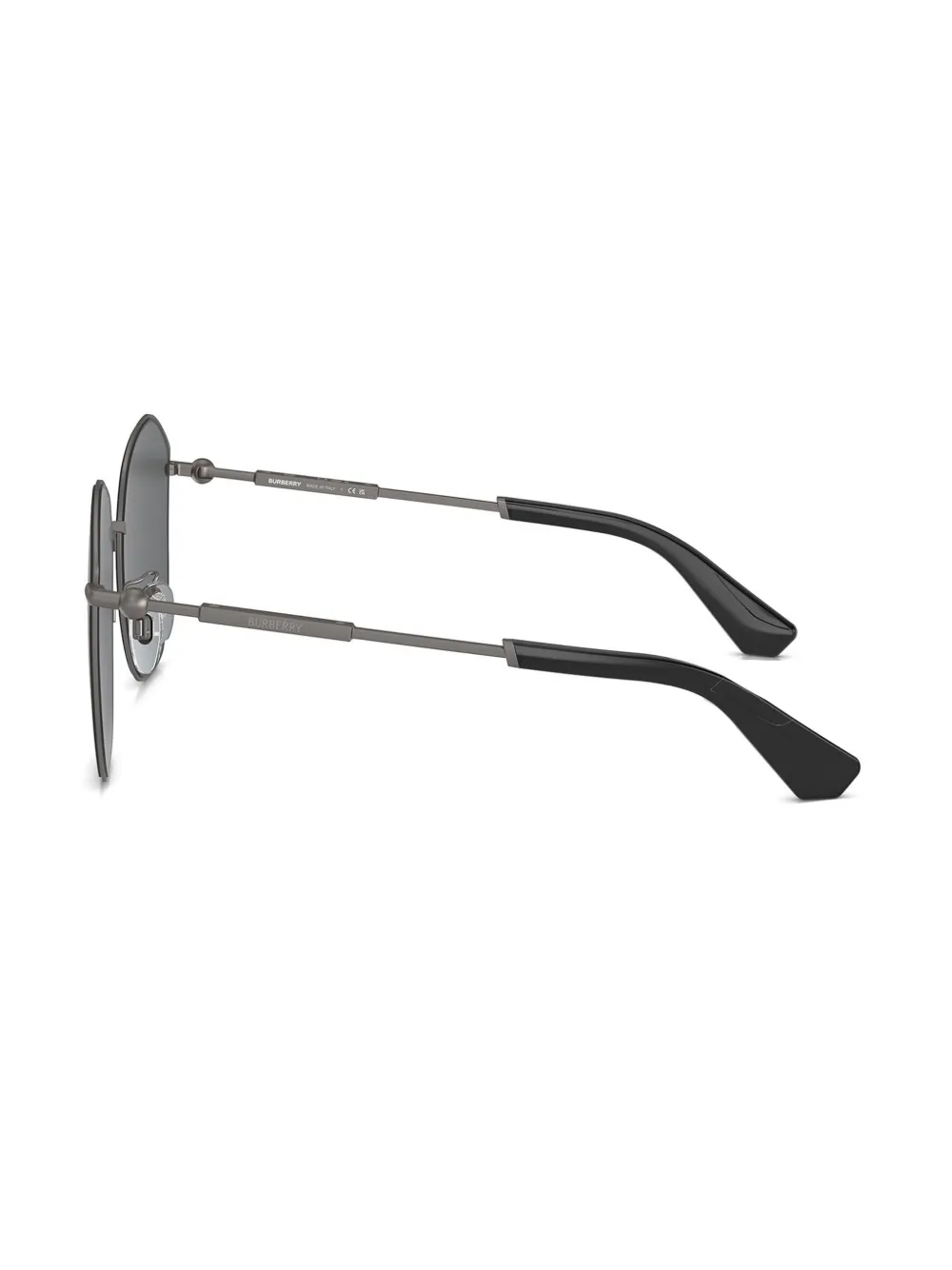 Burberry Eyewear Geometric-frame Sunglasses In Gray