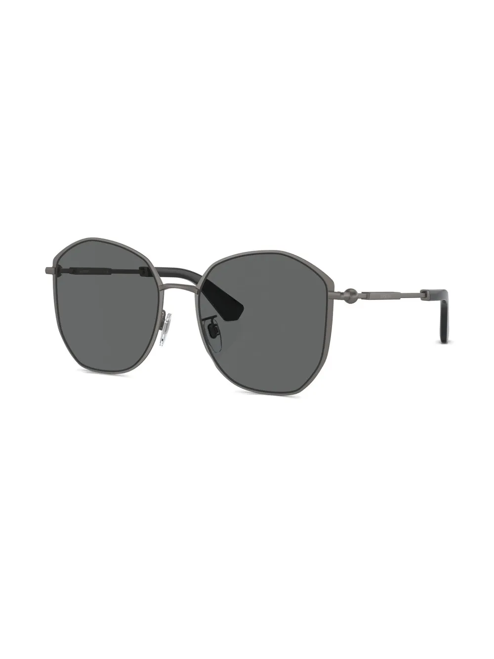 Burberry Eyewear Zonnebril met geometrisch montuur - Grijs