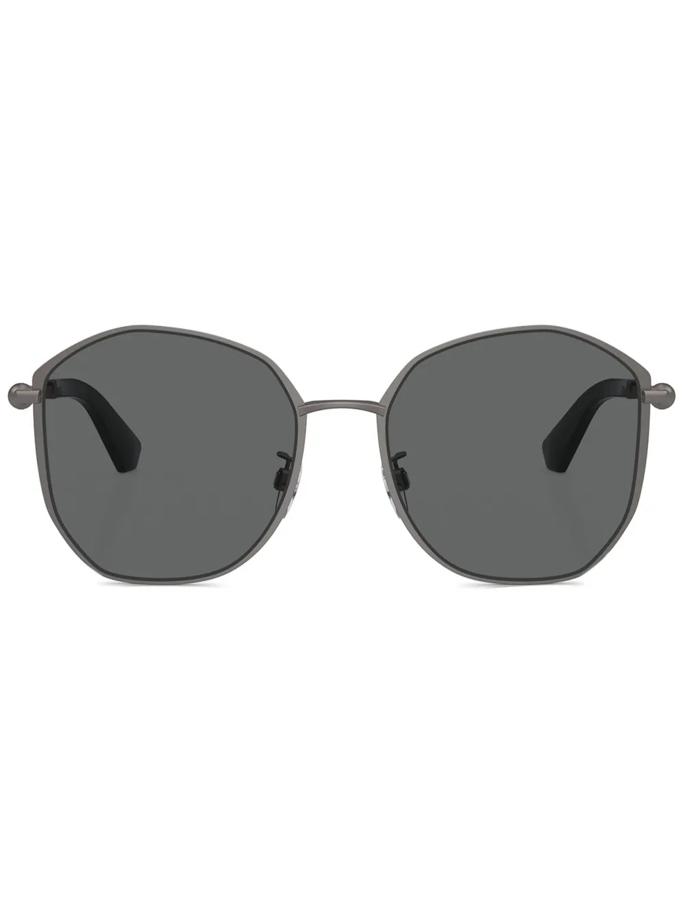 Burberry Eyewear Geometric-frame Sunglasses In Gray