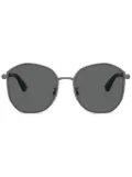 Burberry Eyewear geometric-frame sunglasses - Grey