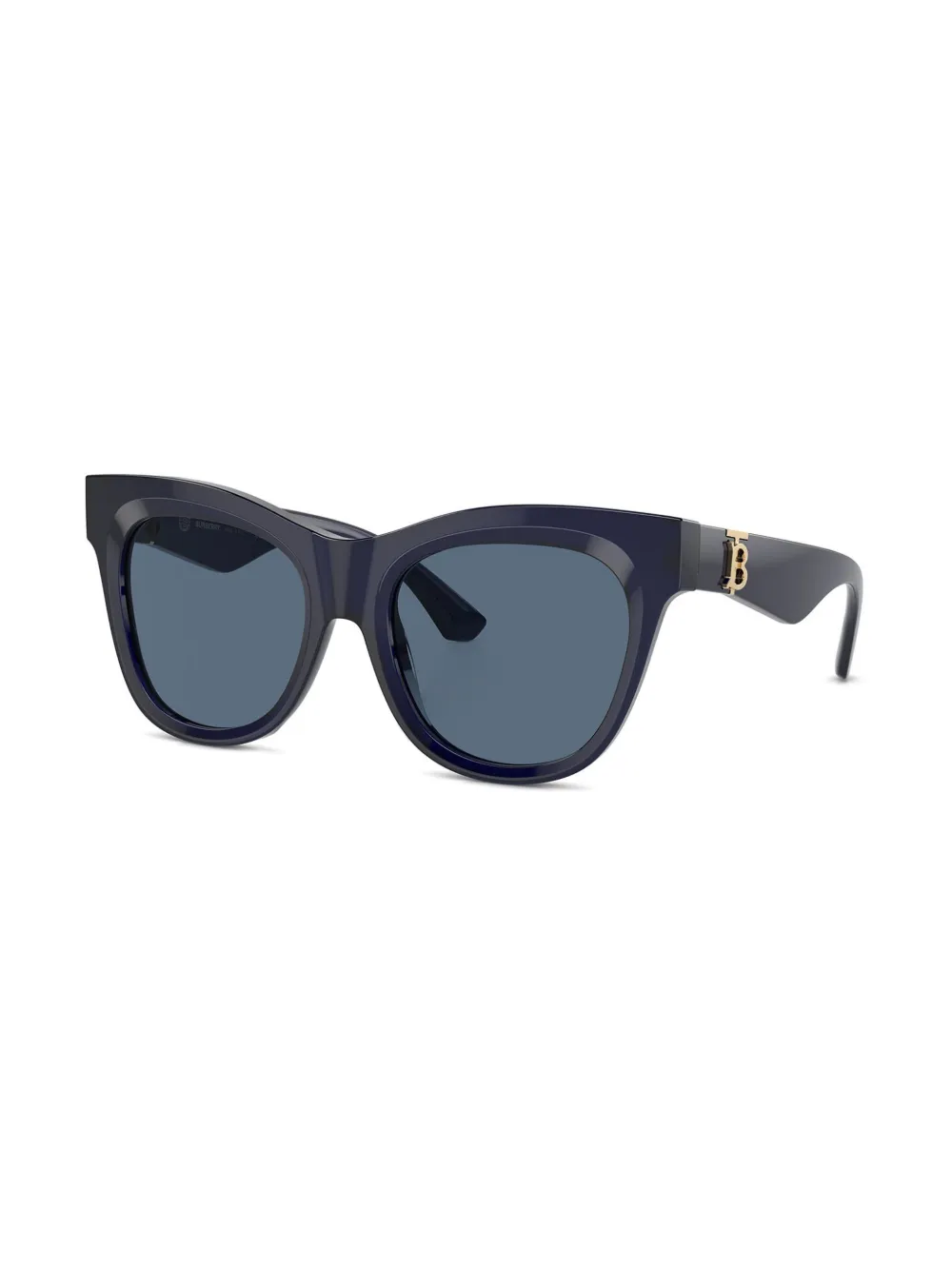 Burberry Eyewear Zonnebril met logoplakkaat - Blauw