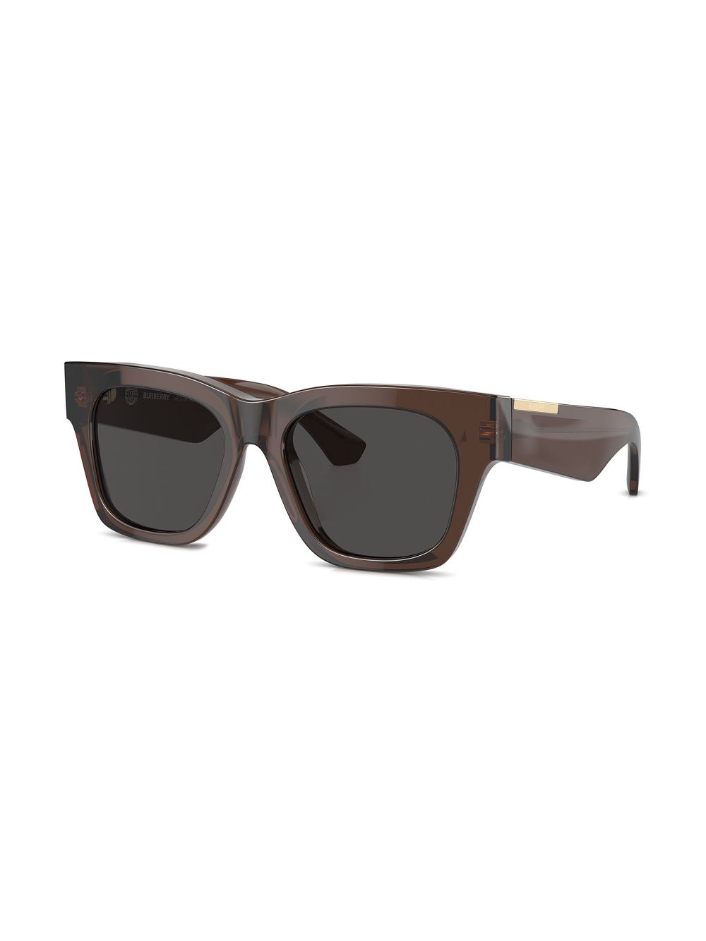 Burberry Eyewear Zonnebril met vierkant montuur - Bruin