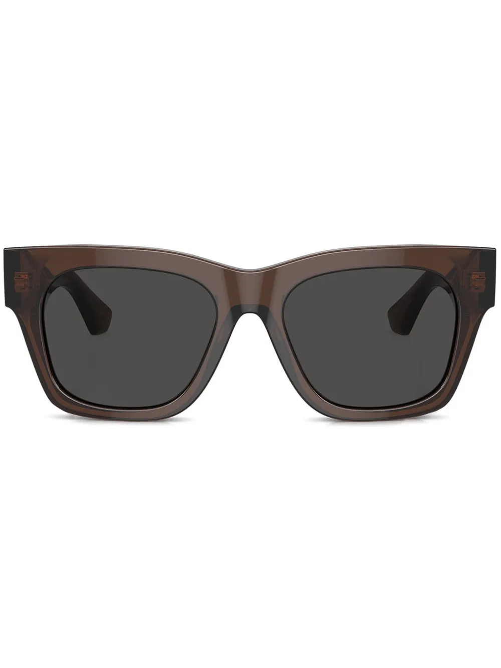 Burberry Eyewear Zonnebril met vierkant montuur Bruin