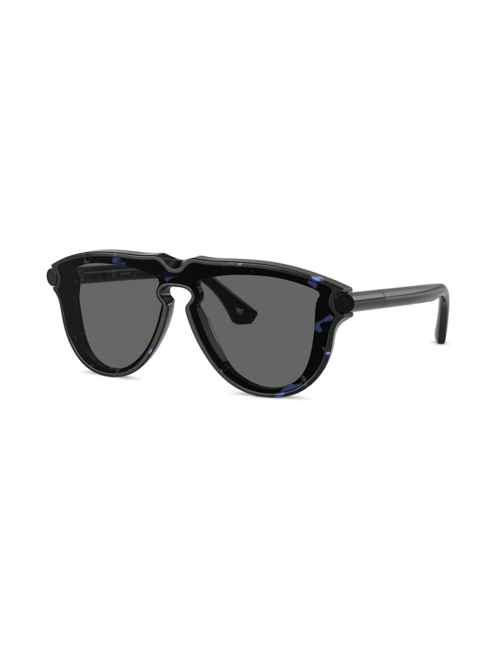 Burberry Eyewear Tubular zonnebril - Blauw