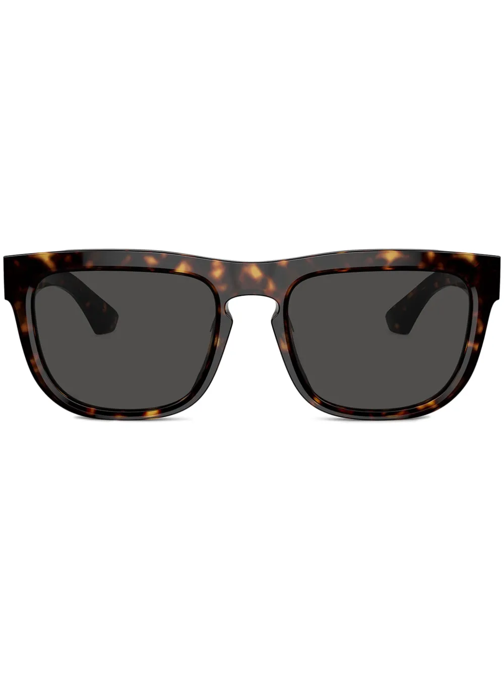 Burberry Eyewear Zonnebril met vierkant schildpadschild design montuur Bruin