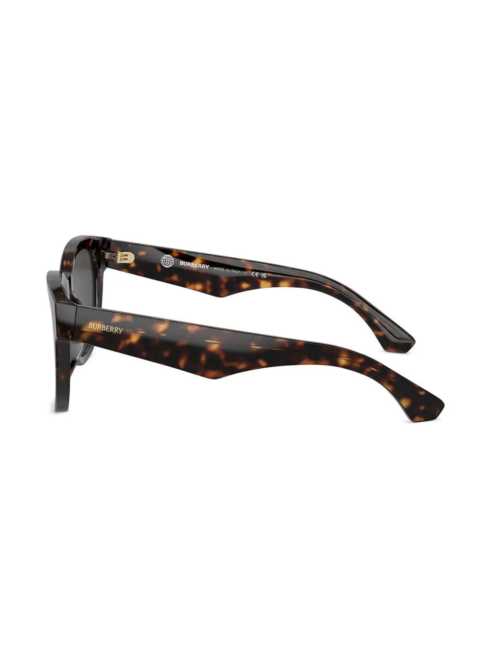 Burberry Eyewear Zonnebril met vierkant montuur Bruin