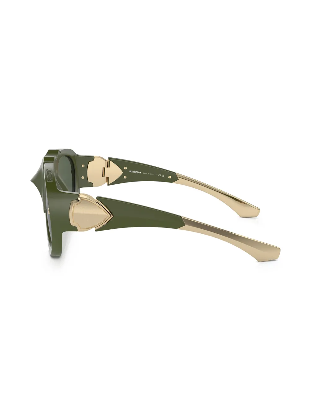 Burberry Eyewear Shield zonnebril met masker montuur Groen