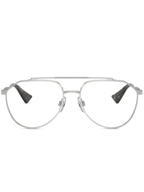 Dolce & Gabbana Eyewear pilot-frame glasses