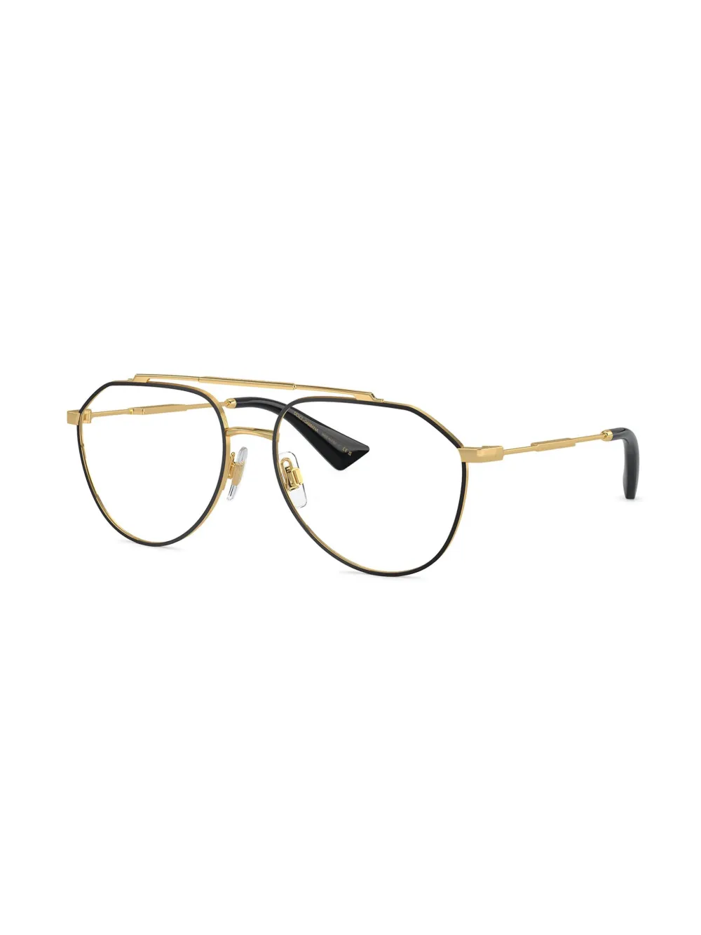 Dolce & Gabbana Eyewear Bril met piloten montuur - Goud