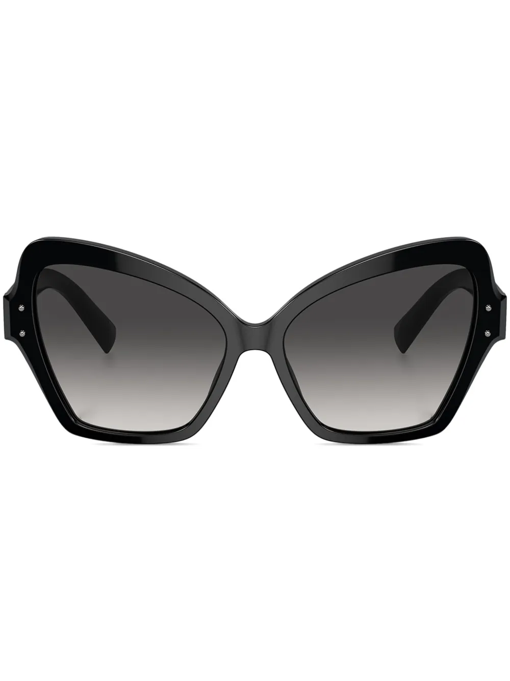 Dolce & Gabbana Eyewear Zonnebril met cat-eye montuur Zwart