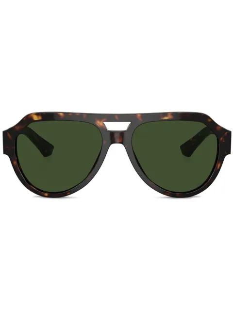 Dolce & Gabbana Eyewear logo-engraved sunglasses 