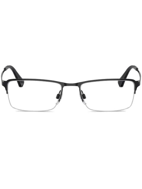 Emporio Armani rectangle-frame glasses