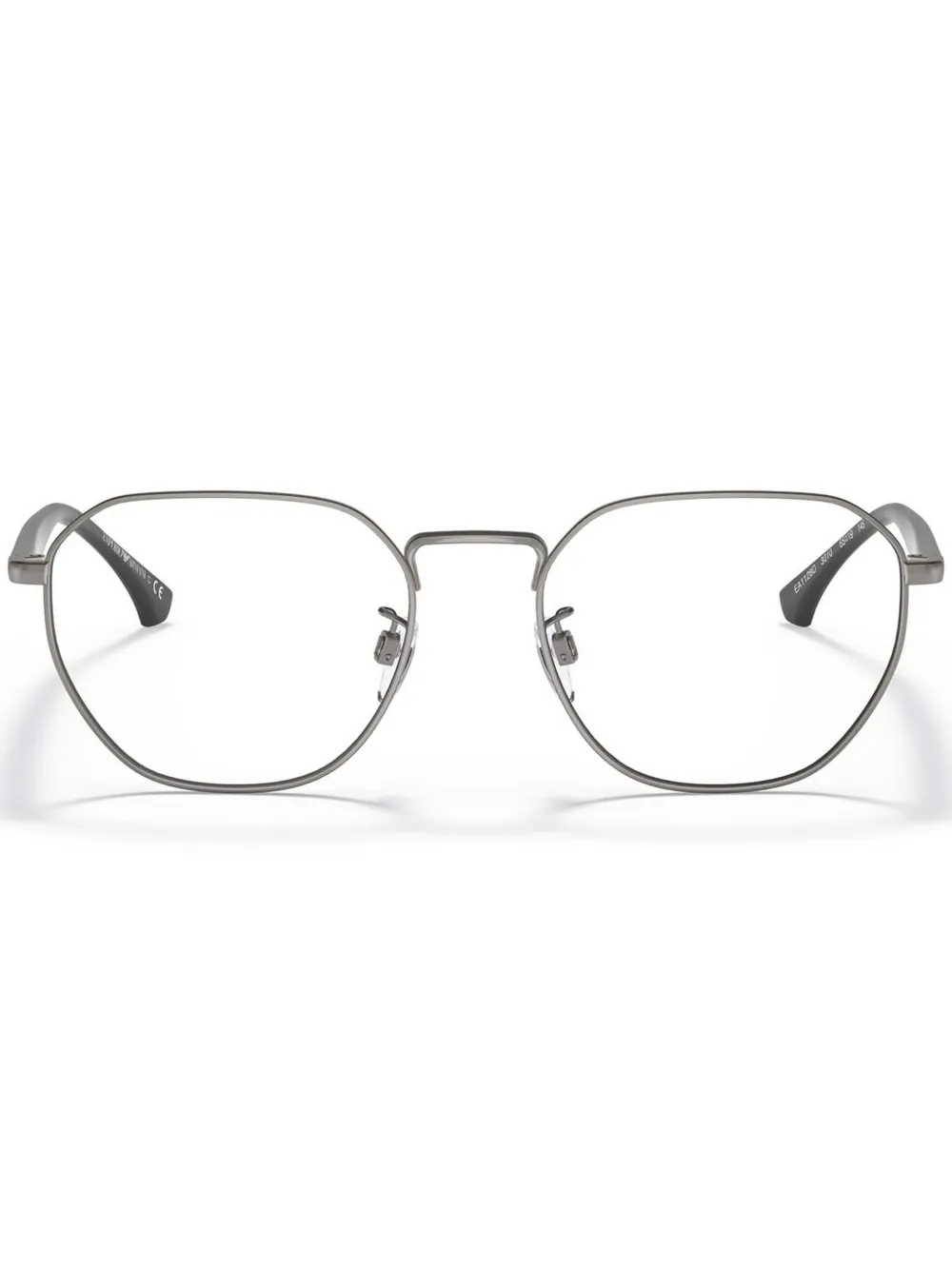 Emporio Armani Occhiali geometrici - Grigio