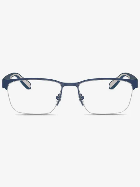 Emporio Armani logo-engraved glasses