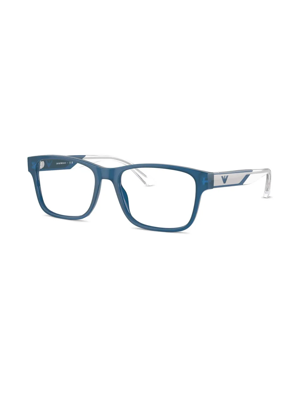 Emporio Armani square frame glasses | Image 2