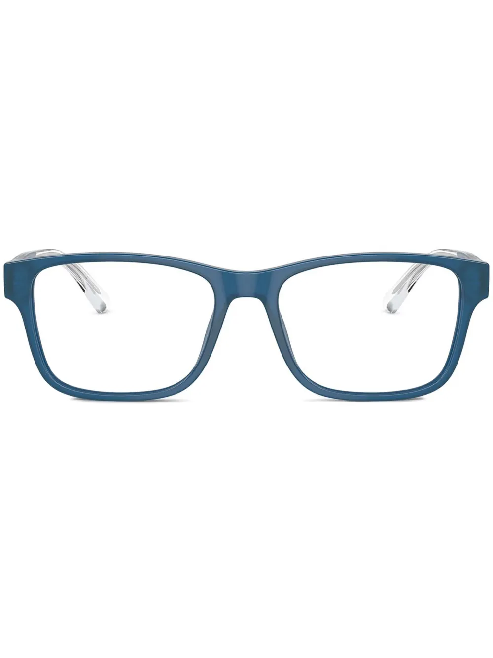 Emporio Armani Bril met vierkant montuur Blauw