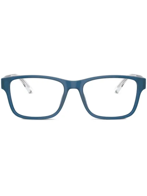 Emporio Armani Brille mit eckigem Gestell