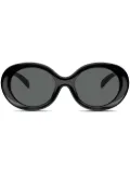 Emporio Armani round-frame sunglasses - Black