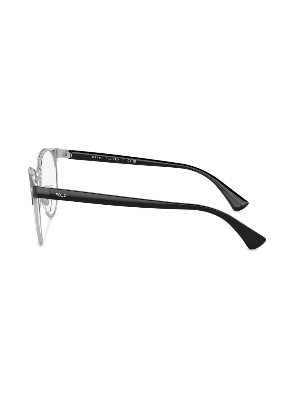 POLO RALPH LAUREN EYEWEAR Bril met rond montuur Zwart